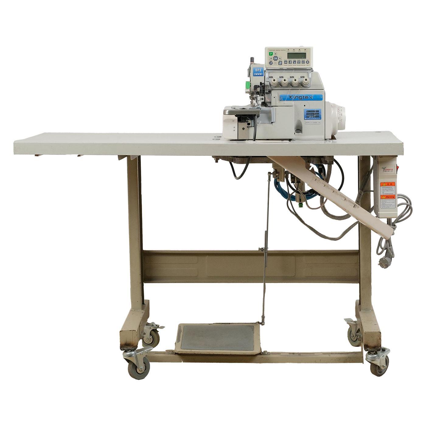 FDM 2.El Kingtex UH-9004 4 İplik Kıstırmalı Otomatik Overlok Makinesi