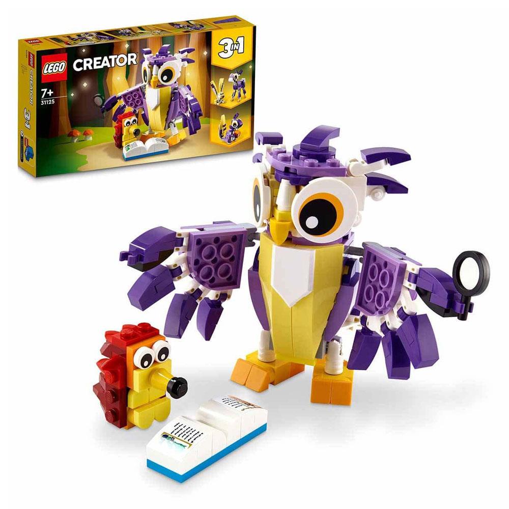 Lego Creator 3 ü 1 arada Fantastik Orman Yaratıkları 31125