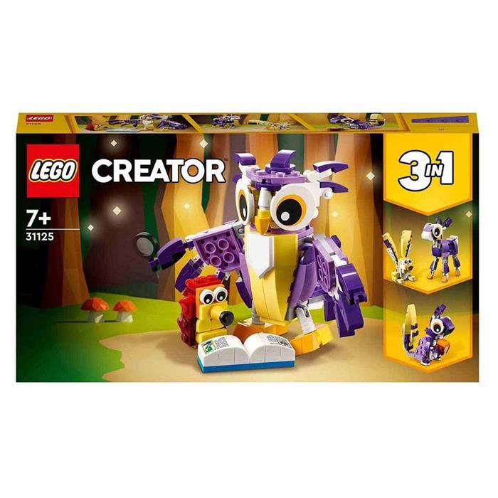 Lego Creator 3 ü 1 arada Fantastik Orman Yaratıkları 31125