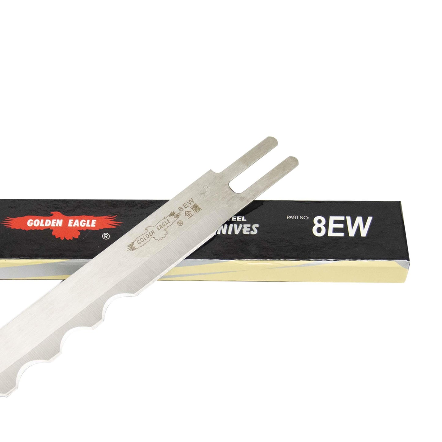 Dik Kesim Motoru Dalgalı Bıçak 8 İnç 20 Cm