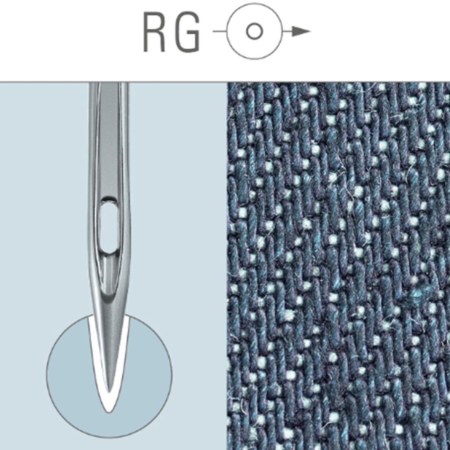 FDM Groz Beckert Uyx128 Kemer Makina İğnesi Uzun 16 Numara