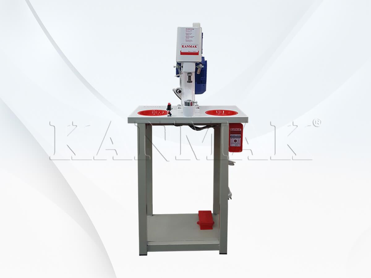 Fdm Motorlu Çıtçıt Çakma Makinası 220v (Döküm Gövde)