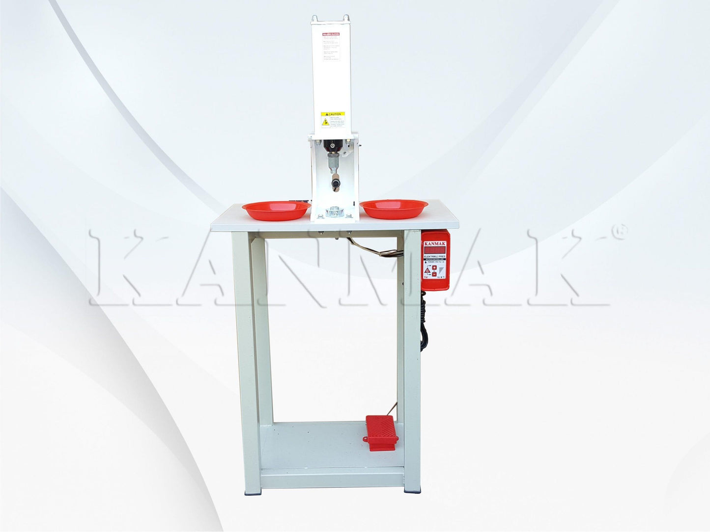 Fdm Motorlu Çıtçıt Çakma Makinası 380v (Döküm Gövde)