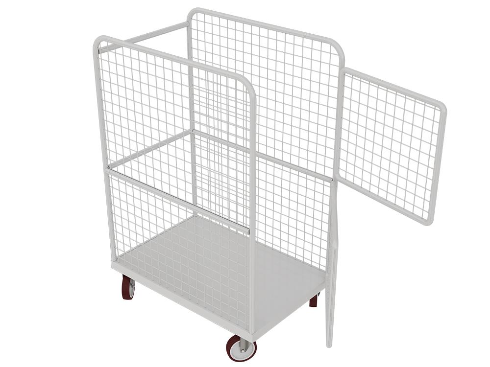 Fdm Kapaklı Ürün Taşıma Arabası T182