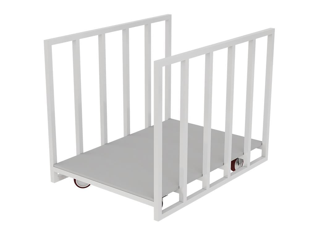 Fdm Kumaş Stoklama Ve Taşıma Paleti T185 (Tekerlekli)