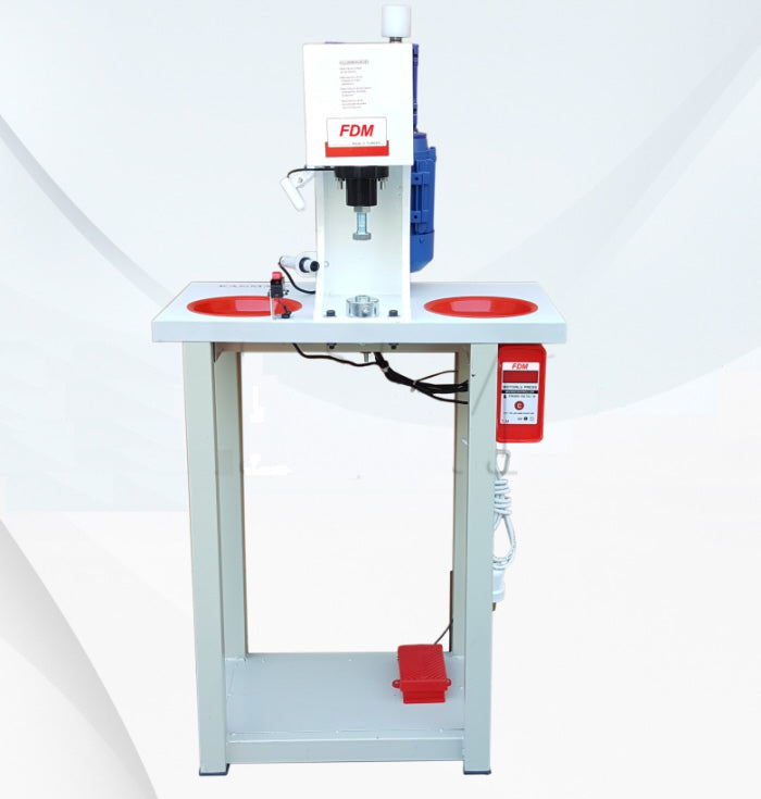 Fdm Motorlu Çıtçıt Çakma Makinası 380v (Döküm Gövde)