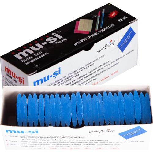 FDM Muşi Çizgi Taşı Mavi Renk 25 Adet