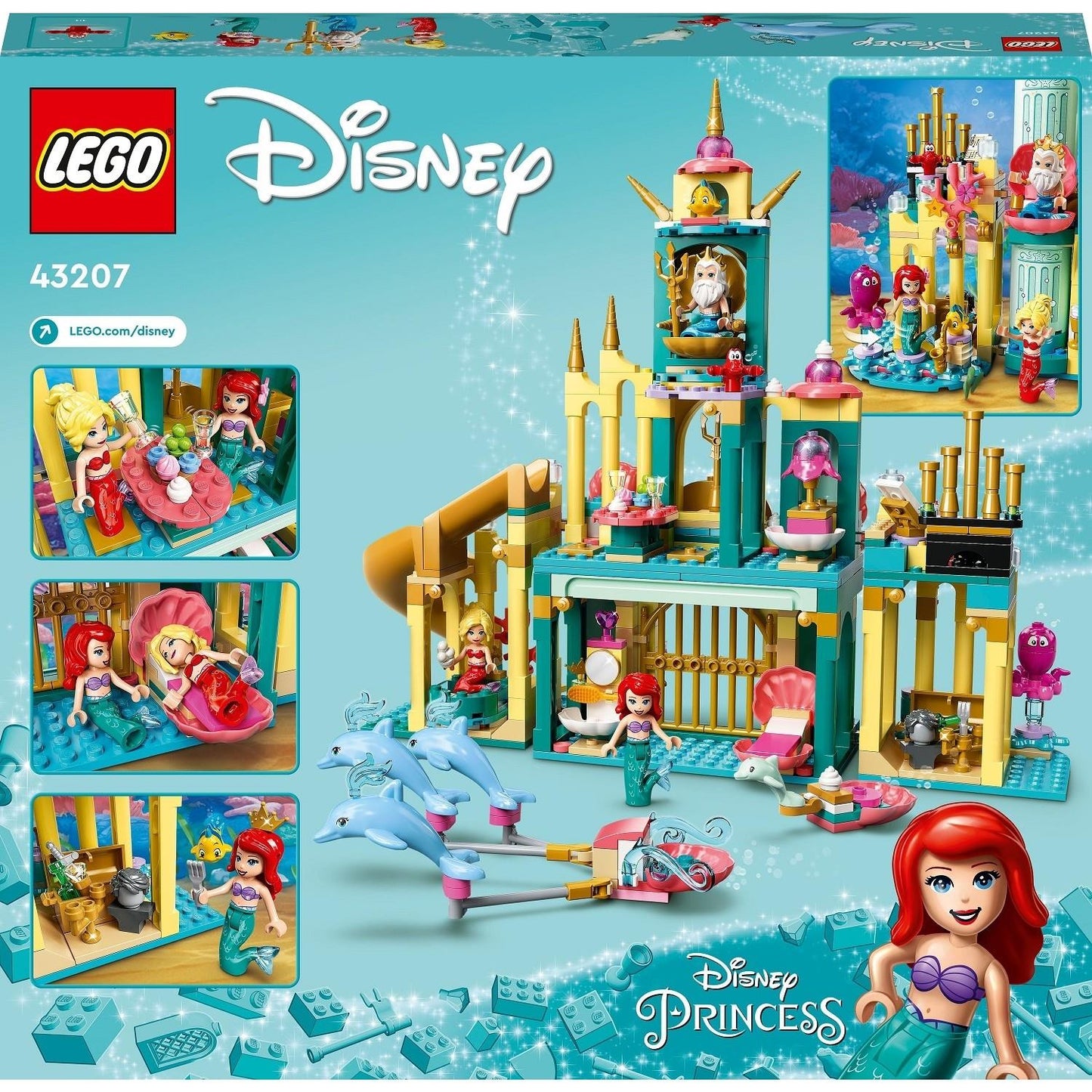 Lego Disney Ariel’in Su Altı Sarayı 43207