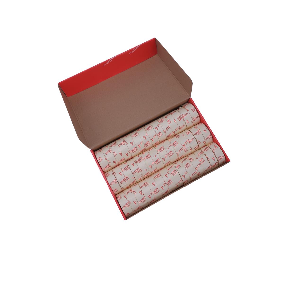 FDM Labels Sarı Meto Etiketi 4 No (42 Rulo)