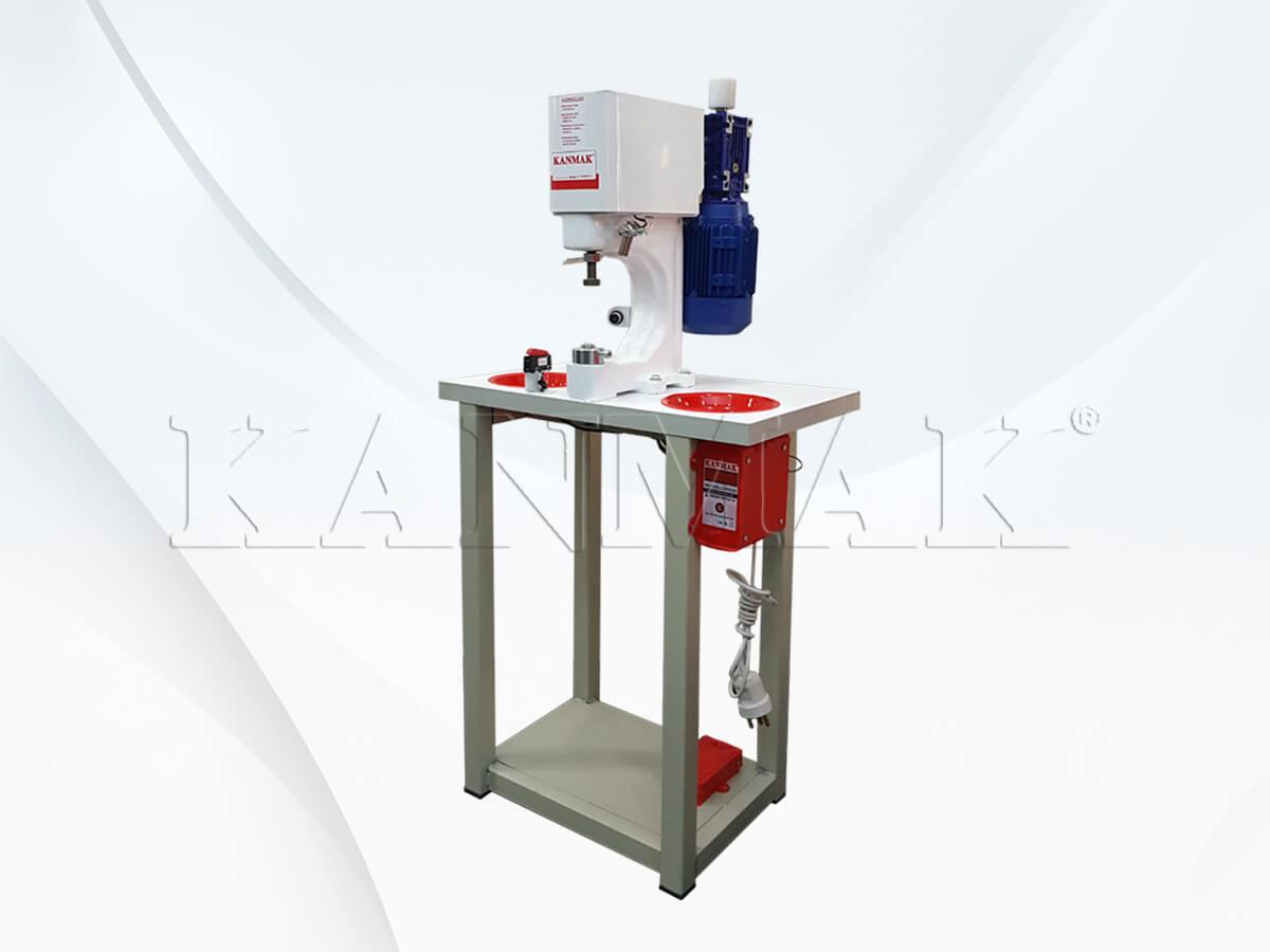 Fdm Motorlu Çıtçıt Çakma Makinası 220v (Döküm Gövde)