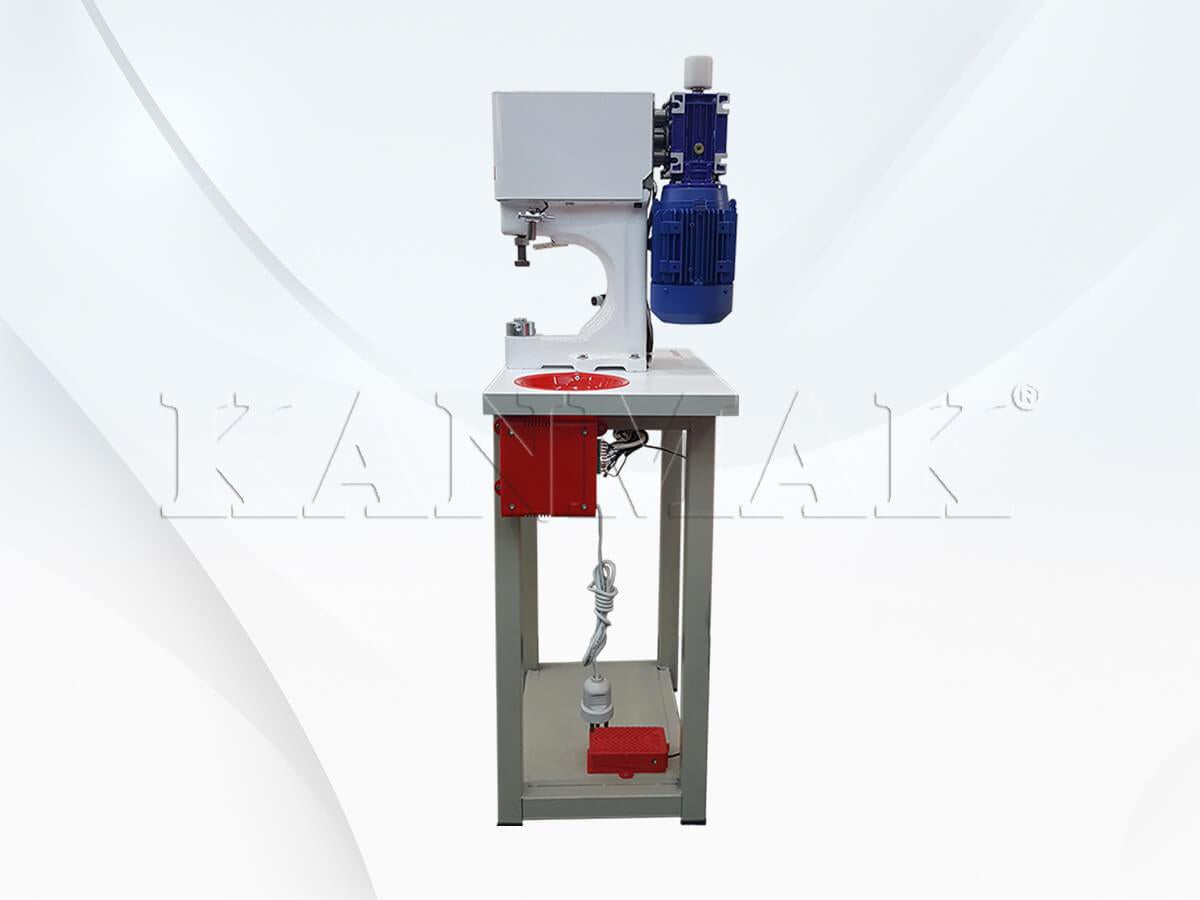 Fdm Motorlu Çıtçıt Çakma Makinası 220v (Döküm Gövde)