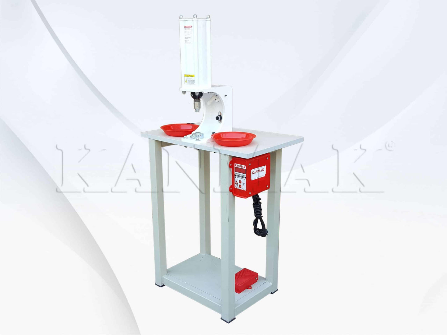 Fdm Motorlu Çıtçıt Çakma Makinası 380v (Döküm Gövde)