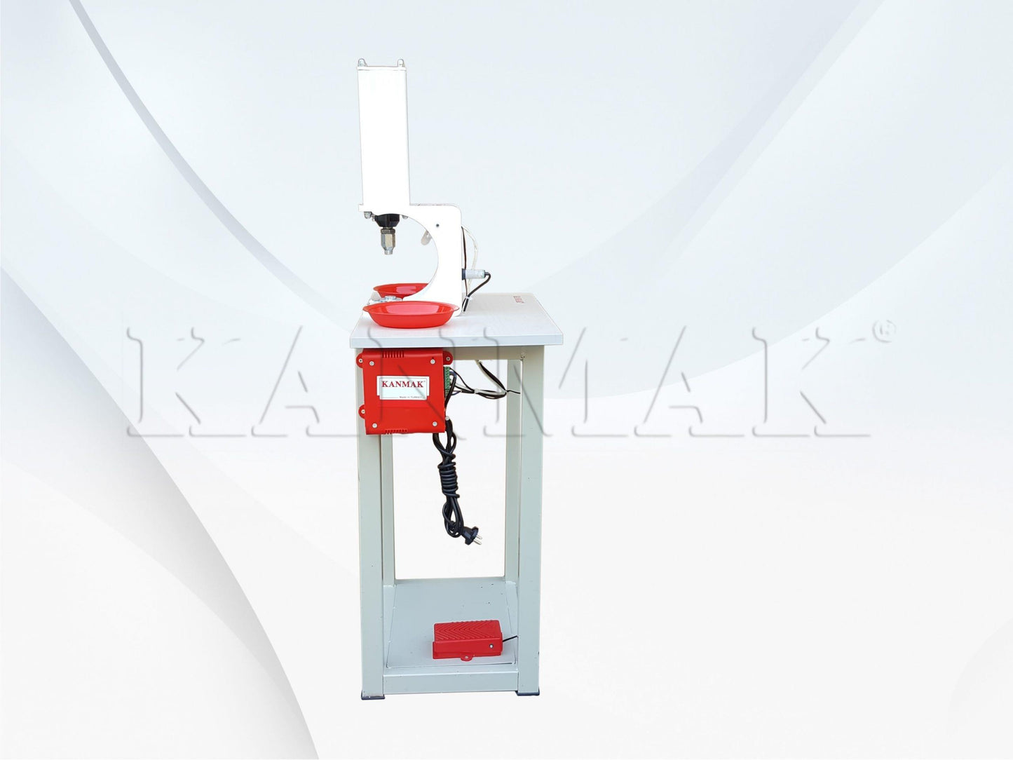 Fdm Motorlu Çıtçıt Çakma Makinası 380v (Döküm Gövde)