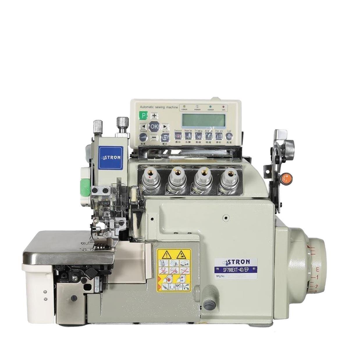 FDM Stron SF958-4D/EP 4 İplik Elektrikli Otomatik Overlok Makinesi