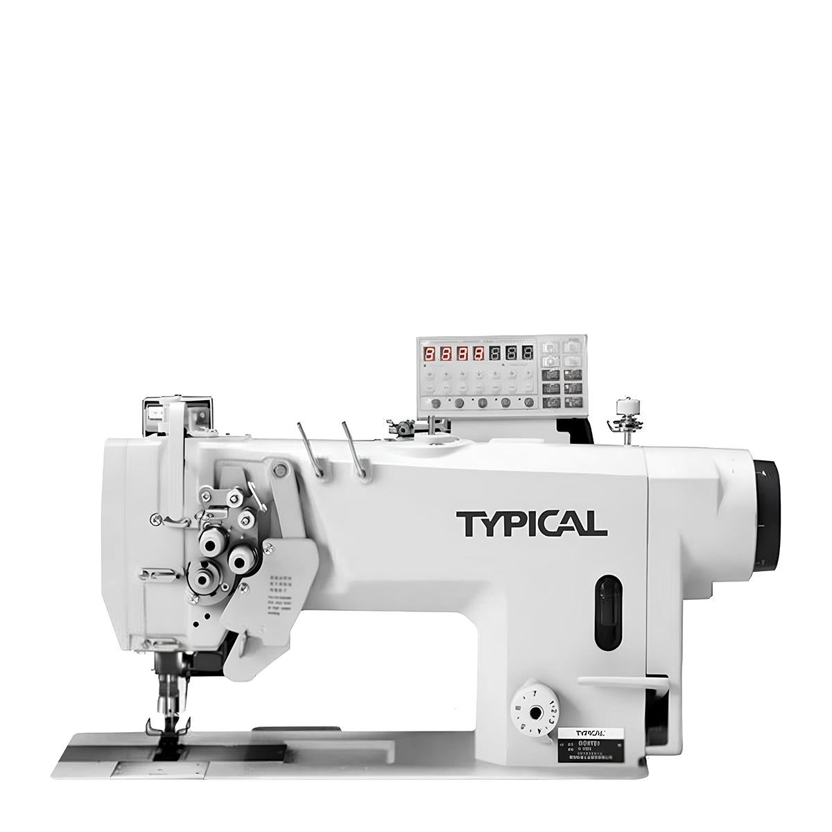 FDM Typical GC-9750-HD3-ZD Transportlu Dik Bıçak Sistemli Çift İğne Makinesi Kot