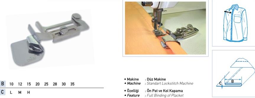 FDM Uma-179 Etek Katlama Aparatı 15 mm