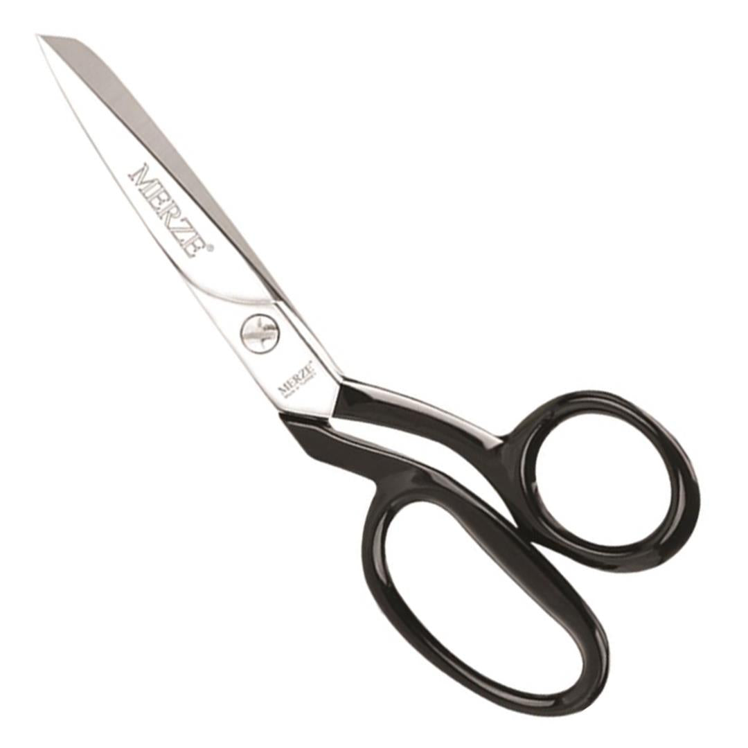 FDM Merze 4115-7 Siyah Saplı Yatık Regula Makası Extra Kalite No:7  D-103