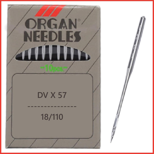 Organ Dv X 57 18/110 Kemer Makinesi İğnesi (10 Adet)